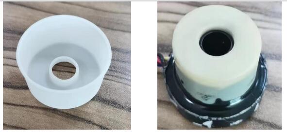 ip68防水风扇单独杯模灌胶工艺